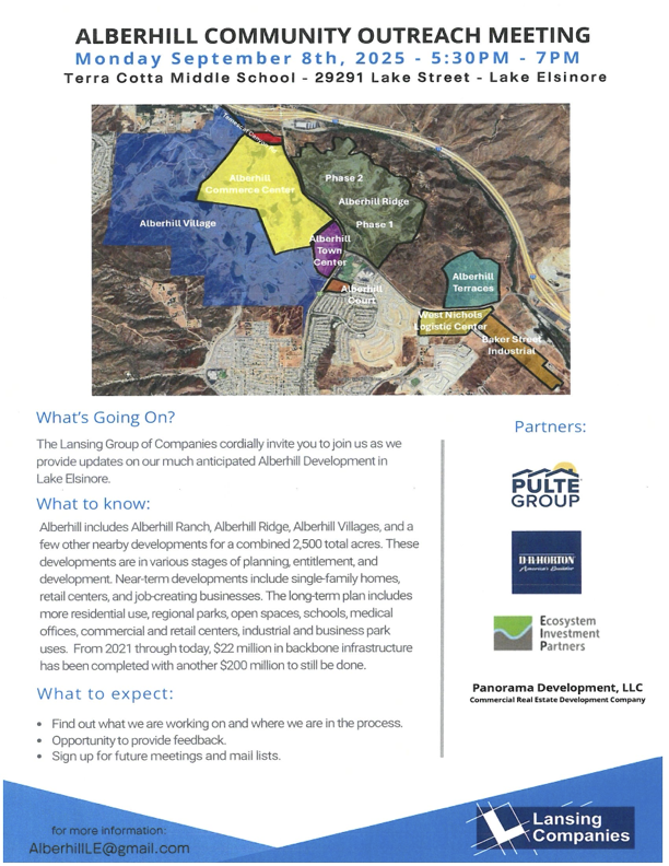 Community Outreach Flier